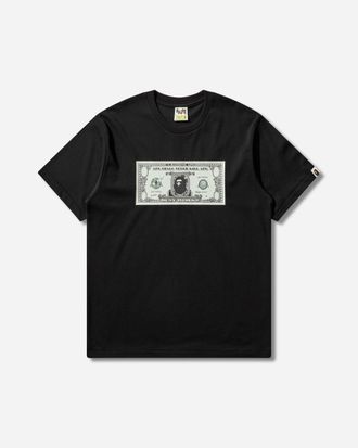 A Bathing Ape Men s Bape Banknote T-Shirt Black