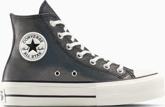Converse Sneaker CONVERSE CHUCK TAYLOR ALL STAR LIFT, Damen, Gr. 39,5, schwarz, schwarz, egret, Textil, Schuhe Sneaker