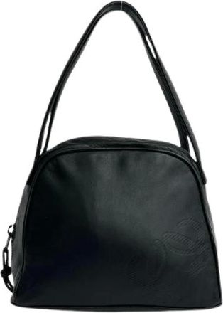 Loewe Pre-owned Handbags, female, Black, Size: ONE SIZE Pre-owned Nappa Leather Handbag
