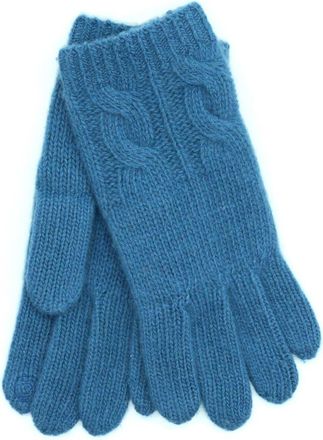 Portolano Cashmere Striped Gloves in Palace Blue at Nordstrom Rack