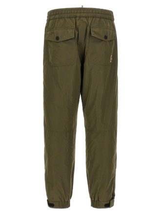 Moncler Micro Soft Joggers - Olive Green