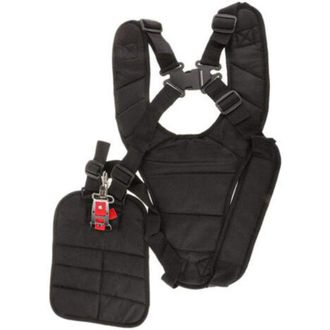 OEM [mai Usato]tracolla, Doppie Tracolle, Tracolla Imbottita Con Pulsante Di Sicurezza Per Decespugliatori E Tagliasiepi, Pulsanti Di Sicurezza Imbottiti 