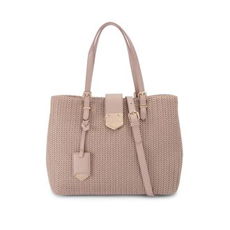 Carvela Womens Maria Midi Weave Bag - Taupe - One Size