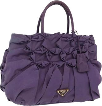 Prada Bolso Tote Vintage Pre-owned - Pre-owned - Mujer - P&uacute;rpura - ONE SIZE