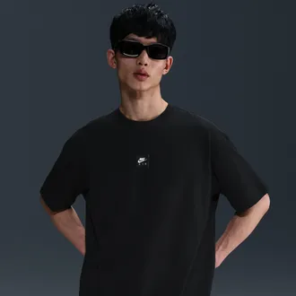 Nike Mens Nike Sportswear Max90 T-Shirt in Black | HJ0726-010