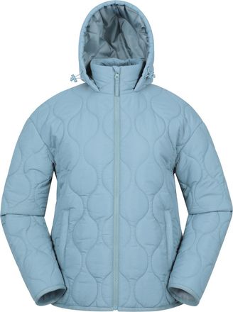 Mountain Warehouse Dames/Dames Flora Gewatteerde Jas (Lichtgroen)
