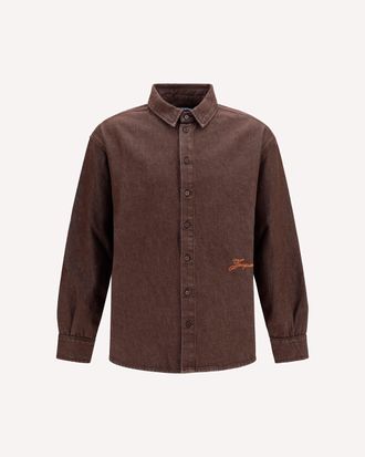 Jacquemus Simon de-N&icirc;mes Denim Shirt Male 46