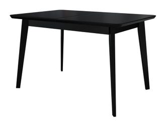 Mirjan24 Mesa Racine 122, Negro, 76x80x140cm, Alargamiento, Mdf, Madera