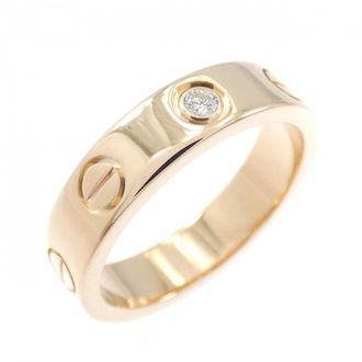 Cartier Love Pink Gold Pink Gold (18K) Band Ring (Pre-Owned)