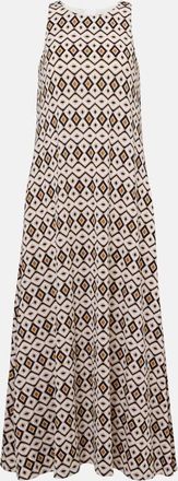 Max Mara Abito lungo Miki con stampa