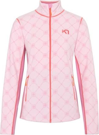 Kari Traa Thalena Fleece Fleecejacke für Damen | rosa