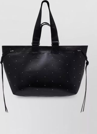 Isabel Marant wardy gd travel bag - isabel marant - leather - black