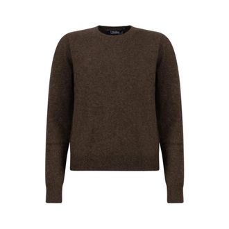 Max Mara Voliera Trui - Dames - Ronde hals truien - Bruin - M - Truien & Vesten