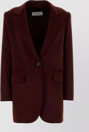 Max Mara arriccia1234 tailored blazer back vent