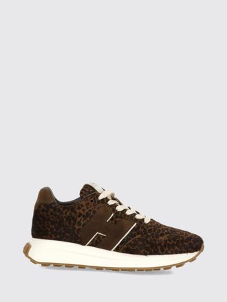Hogan Sneakers Woman color Brown