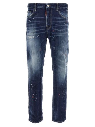 Dsquared2 Dsquared&sup2; Cotton Relaxed Fit Mens Jeans