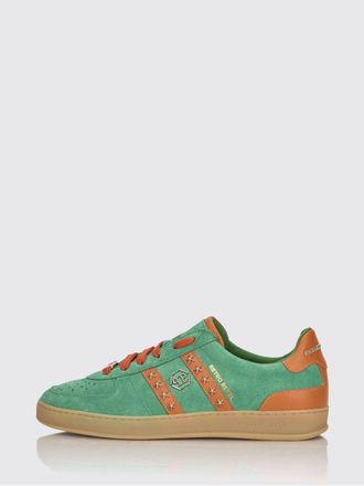 Philipp Plein Sneakers Retro Rebel in camoscio con stelle applicate