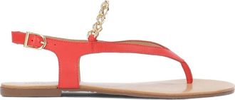 Kazar Tijdloze Sandalen - Dames - Sandalen - Rood - 36 EU - Leer - Schoenen