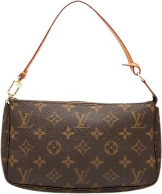 Louis Vuitton Pre-owned Shoulder Bags, female, Brown, Size: ONE SIZE Pre-owned Vintage Shoulder Bag
