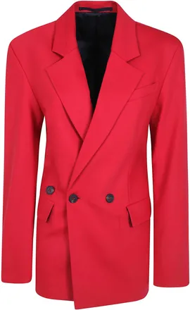 Eudon Choi Jacket Back-Crossed Belt Detail