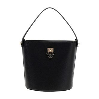 Guess Bucket Bags, female, Black, Size: ONE SIZE Patsie Bucket Bag