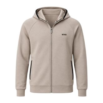 HUGO BOSS Sense Hooded Jacket - Sweatshirts & Hoodies - Hombre - Beige - XL
