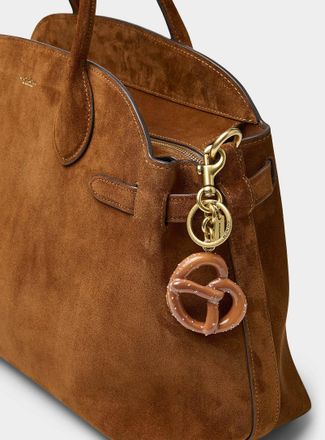 Coach Womens Pretzel key chain charm