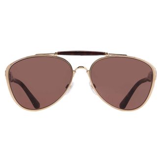 Burberry Dark Brown Pilot Mens Sunglasses BE3160 110973 61
