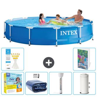 Intex Piscina Con Estructura Redonda - 366x76 Cm - 7-piezas S10