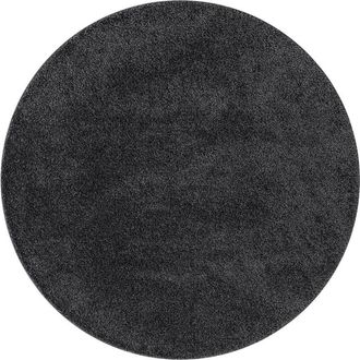 vidaXL Rug Dark grey 160 x 160 cm Polypropylene Vidaxl