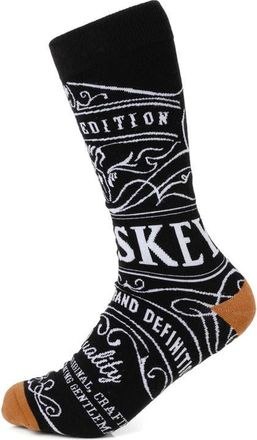 Cufflinks Inc. Whiskey Original Crew Socks in Black at Nordstrom, Size 10-13