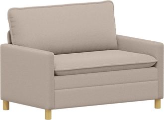 vidaXL Sof&aacute; Gris Claro 126 X 81 X 87,5 Cm Tela Vidaxl