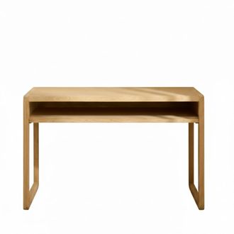 Wabi Home Escritorio de madera maciza 120x60 cm