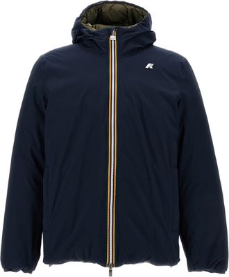 K-Way Blue Jack St Thermo Reversible Down Jacket