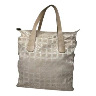 Chanel Pre-owned Tote Bags, female, Beige, Size: ONE SIZE Pre-owned Tote Bag