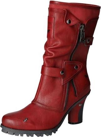 Basket mustang femme rouge 2025