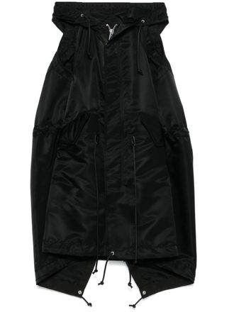 sacai Nylon Twill Hoodie Vest