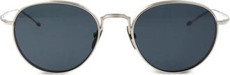Thom Browne Occhiali da sole tondi - Argento