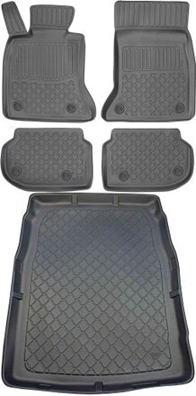 OEM Juego De Alfombrillas Para Coche Y Alfombrilla Para Maletero Para Bmw Serie 5 F10 Sed&aacute;n (marzo De 2010 A 2013)