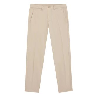 HUGO BOSS Broeken, Heren, Beige, S, Leer, T_Commuter-Slim