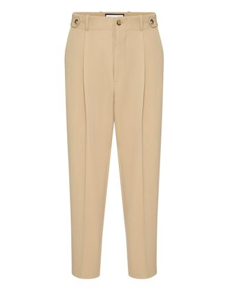 Philipp Plein Wool Trousers Chinos Classic Fit