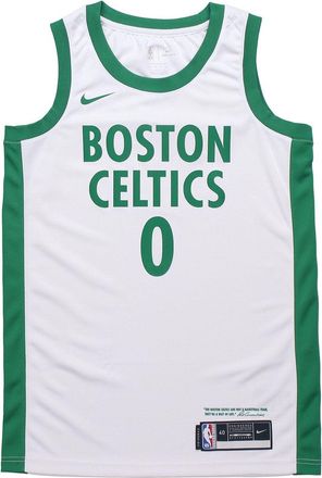 Nike SW Fan Edition 20-21 City limited NBA Tatum Boston Celtics Tatum 0 Basketball Jersey/Vest White CN1715-104