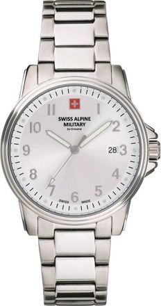 Swiss Alpine Military 7011.1132 Horloge - Heren - Horloges - Grijs - ONE Size - Accessoires