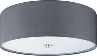 Eglo Pasteri Ceiling Light - Grey | TJ Hughes