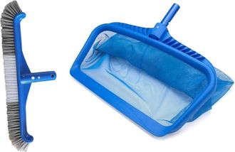 OEM &Eacute;puisette &Agrave; Mailles Fines - Brosse De Piscine - 43 Cm - Pour Piscines Hors Sol Et Creus&eacute;es - 1 Pi&egrave;ce
