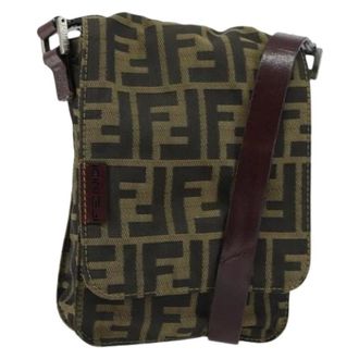 Fendi Borsa a tracolla in tela Pre-owned - - Pre-owned - Donna - Marrone - ONE SIZE