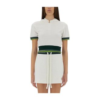 Casablanca Dames, Jurken, Wit, Maat: XS Katoen