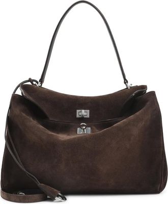 Balenciaga Dames, Tassen, Bruin, Maat: ONE Size Leer