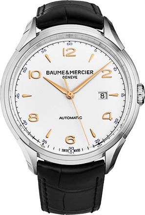 Baume & Mercier Clifton Automatic Silver Dial Mens Watch M0A10365