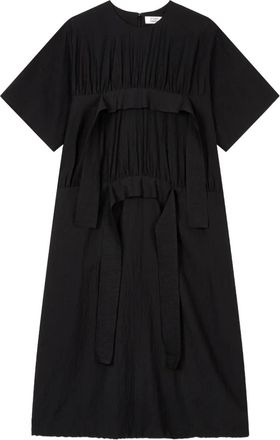 STUDIO TOMBOY Abito corto con ruches - Nero